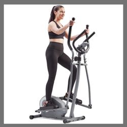 Sunny Health & Fitness Essentials Series Smart Elliptical Trainer 