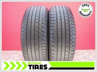 2 DUNLOP GRANDTREK PT20 225/60R18 USED TIRES 8.0/32 TREAD 100H 2256018