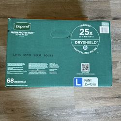 Depend FRESH PROTECTION™ ADVANCED LARGE 