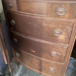 Two Dressers And Mirror Combo 