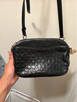 Coach crossbody camera bag