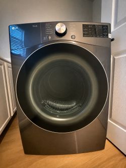 LG DLEX4000B Smart Electric Dryer - Black Steel - Steam - Excellent Condition