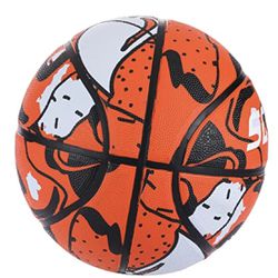 SQUAD Graffiti Basketball Size 7 | (29.5), Durable Rubber Basketball Ball For Indoor & Outdoor Play