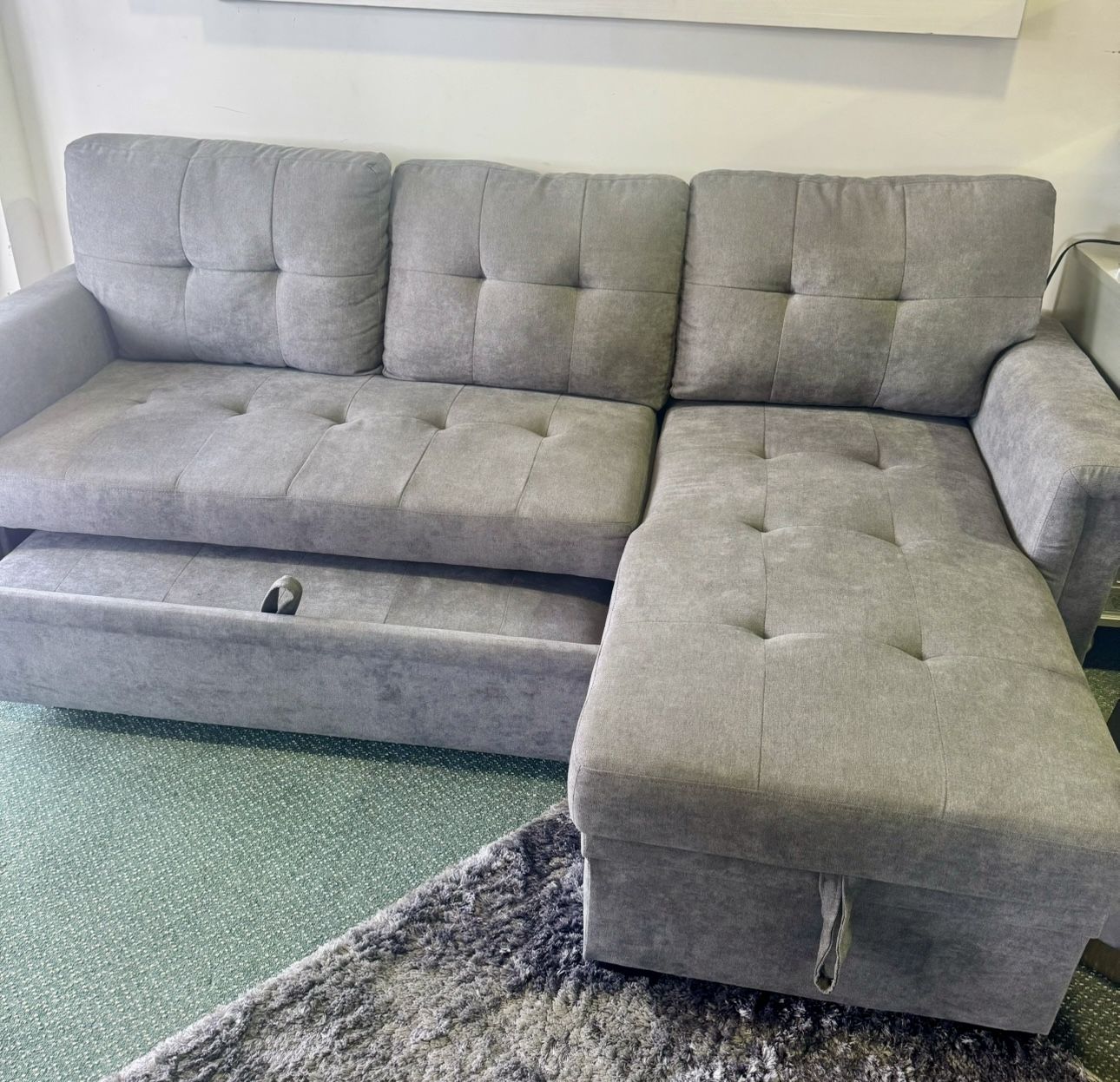 PULL Out sleeper SECTIONAL 🖤🖤🖤