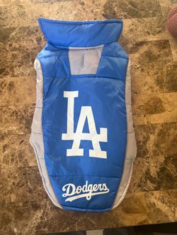 LA Dodgers Quilted Dog Vest Jacket