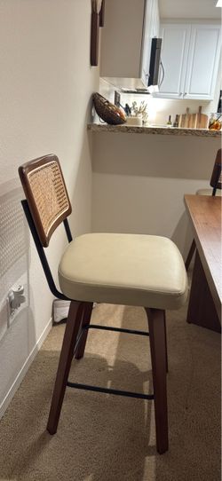 2 of these barstool chairs. Pretty much brand new