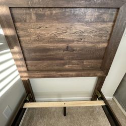 Twin Bed With New Box Spring 