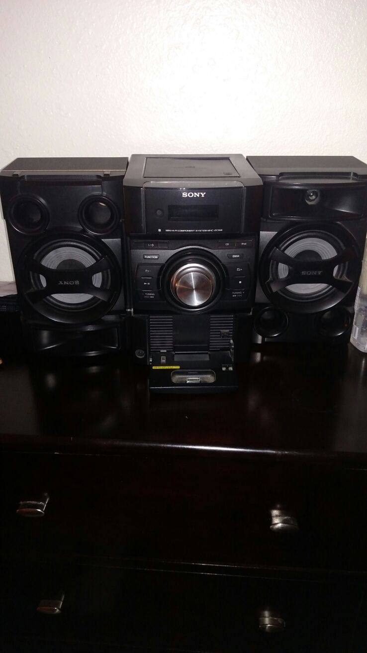 Sony stereo iPod dock
