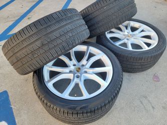 OEM 21" Staggerd bbs PORSCHE CAYENNE Wheels With tires