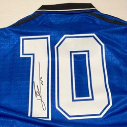 Lionel Messi Signed Argentina Reissue Jersey 