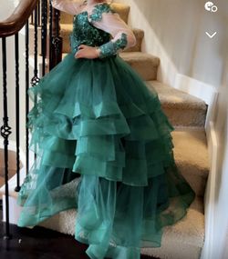 Green Dress Size 7