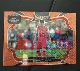 Heung-Min Son Panini Select Road to FIFA World Cup 2026 Card