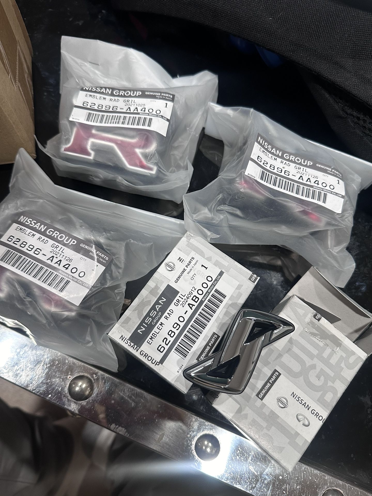 OEM NISSAN GTR & GTT SKYLINE BADGES