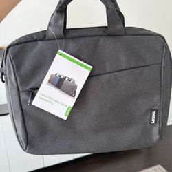 Lenovo Laptop Bag T210, Messenger Shoulder Bag for Laptop or Tablet, Sleek, Durable & Water-Repellent Fabric