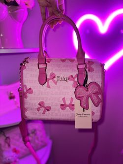 Juicy Couture Pink Bow Bag ( more bags on my profile)