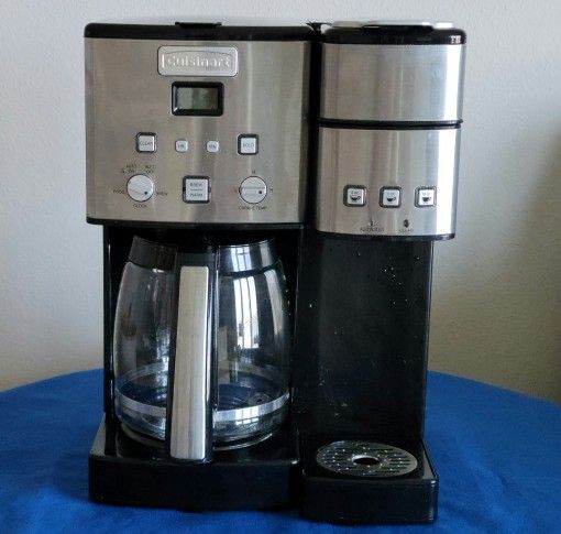 Cuisinart 12 Cup Plus Single Serve K Cup Coffee Maker