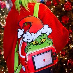 Loungefly Backpack/ Grinch  