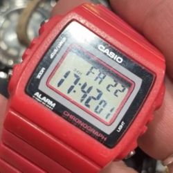 Alarm  Digital Color Red 