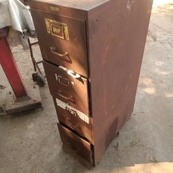 Vintage File Cabinet