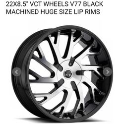 22 Inch VCT V77 Wheels 5x120