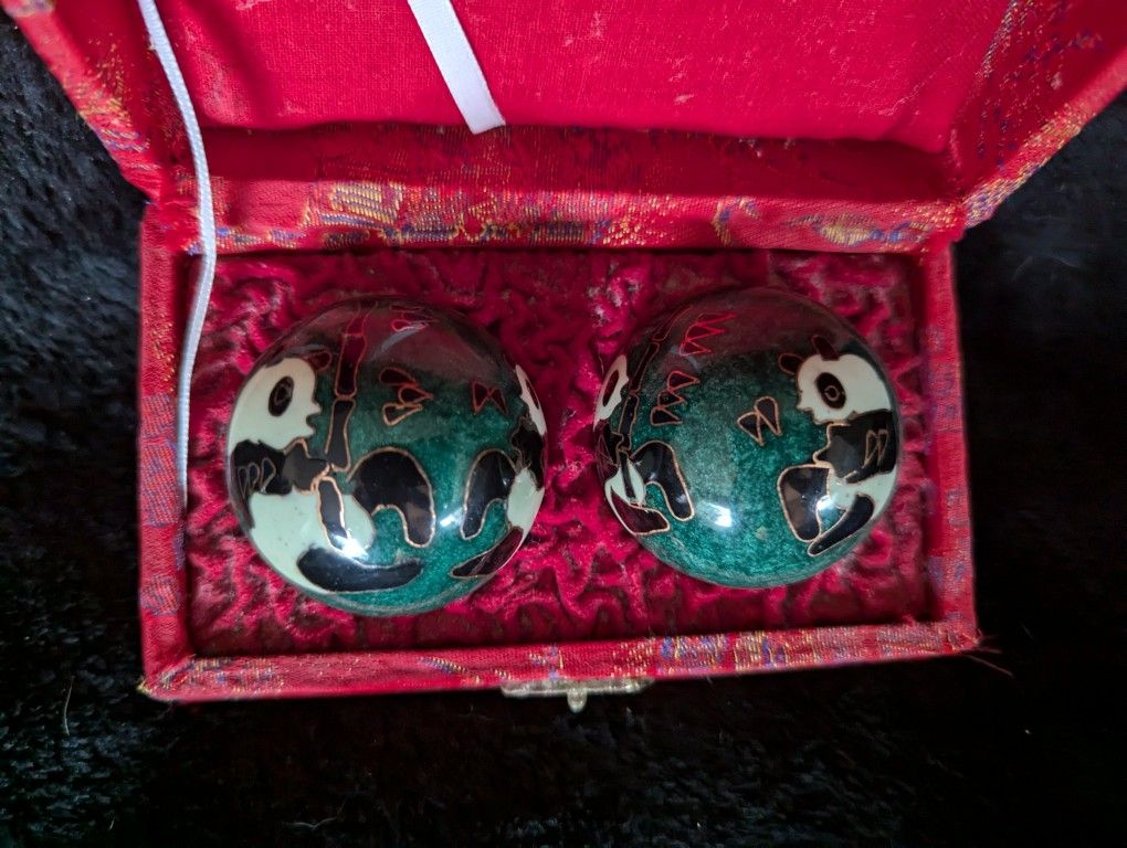 Vintage Chinese Baoding Zen Balls
