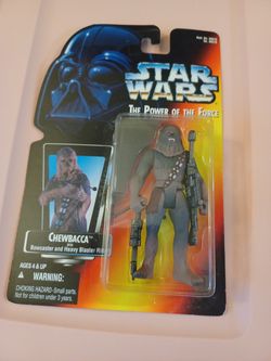 Star Wars Power of the Force Chewbacca 1995, New in box