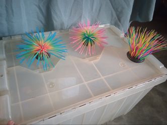 Rubber aquarium decor