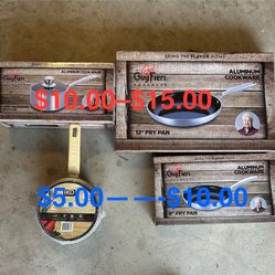 Fry Pan $5.00-$10.00-$15.00 New