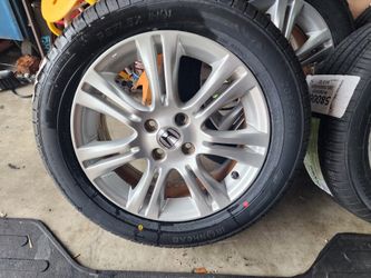 205 55 16 Honda fit civic corolla scion mini wheels and Brand new tires 16 4x100