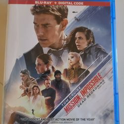 Mission Impossible Dead Reckoning Blu Ray 