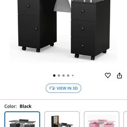 Nail Desk With Dust Collector 