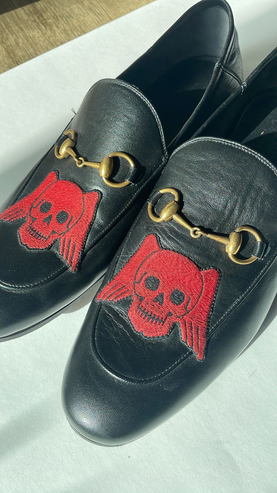 Gucci Skull Loafers ( Men’s Size 12.5 US)