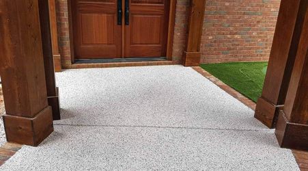 Epoxy Flooring for Garages, Patios, Walkways and more – Custom Colors Available