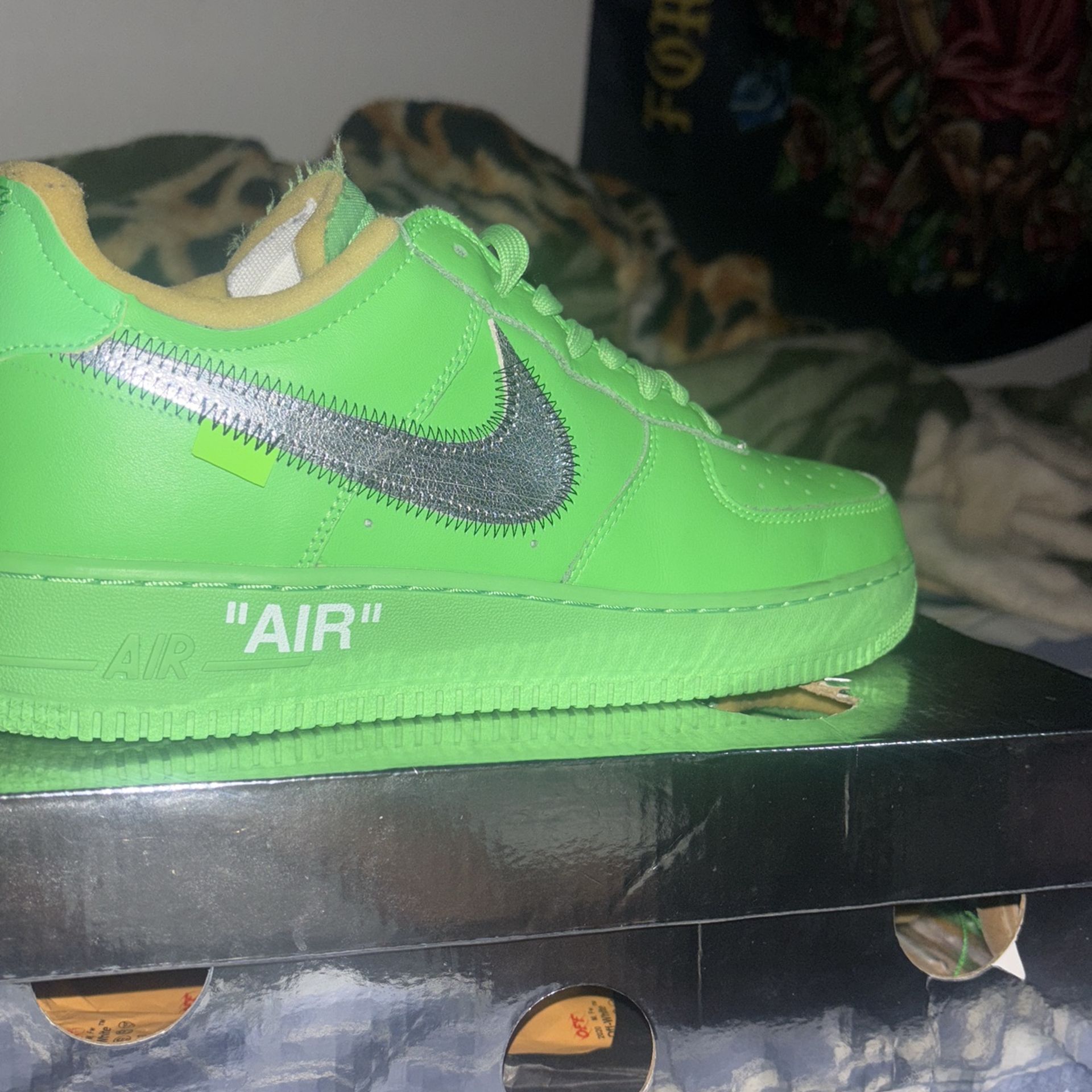 Off White Green Air Force One