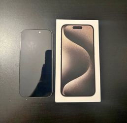 iphone 15 Pro 128gb titanium