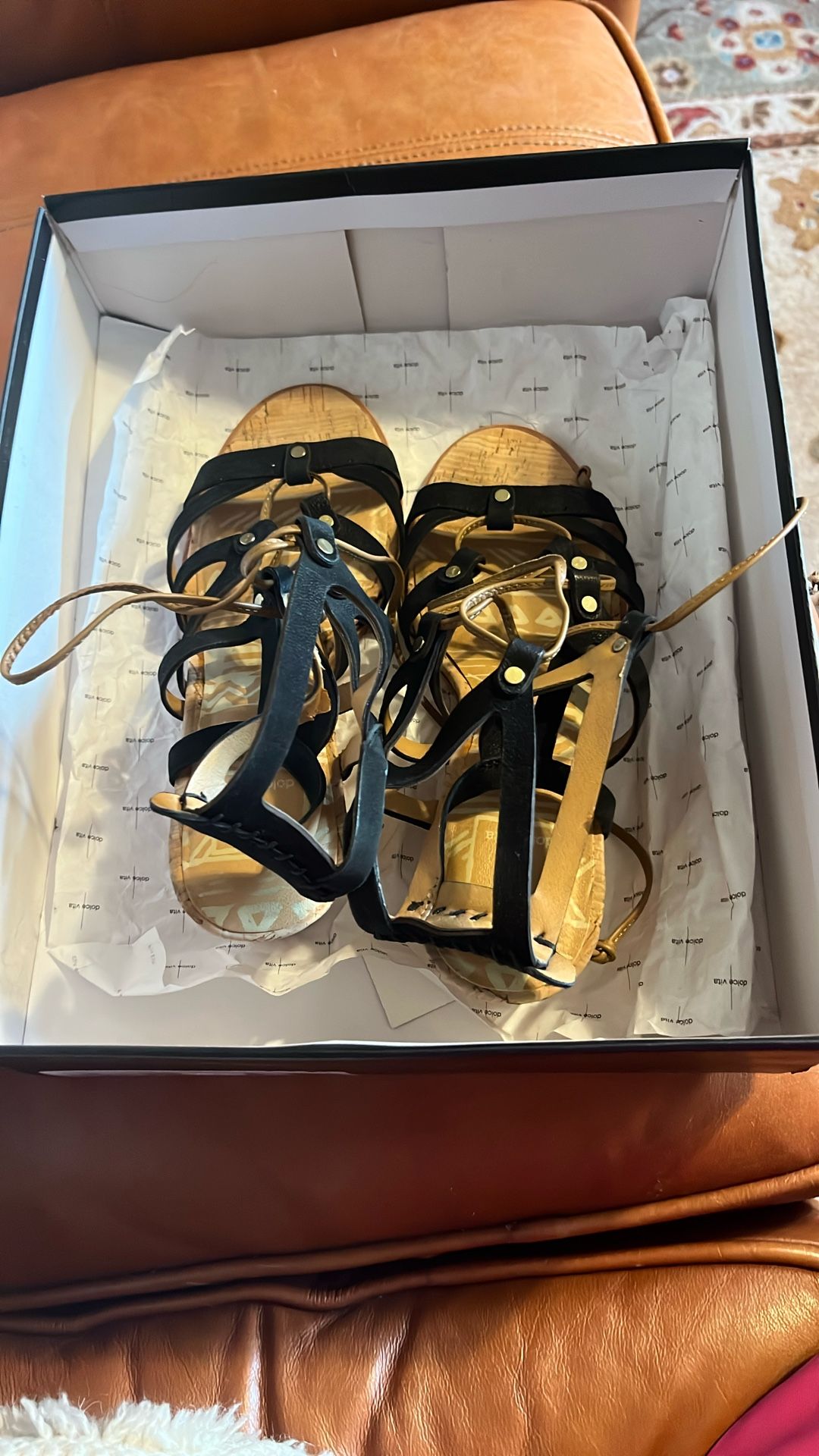 Dolce Vita Black Nubuck 7.5