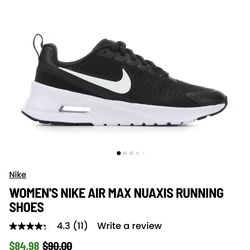 Woman’s 9.5 Nike Air Max Nuaxis BRAND NEW