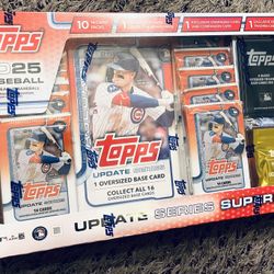 Topps 2025 Update Series Baseball Superbox