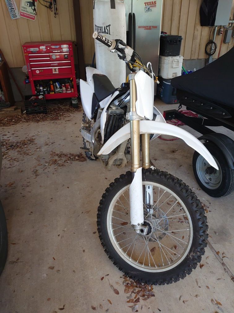 2008 Honda CRF250r dirt bike