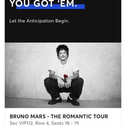 Bruno Mars - The Romantic Tour