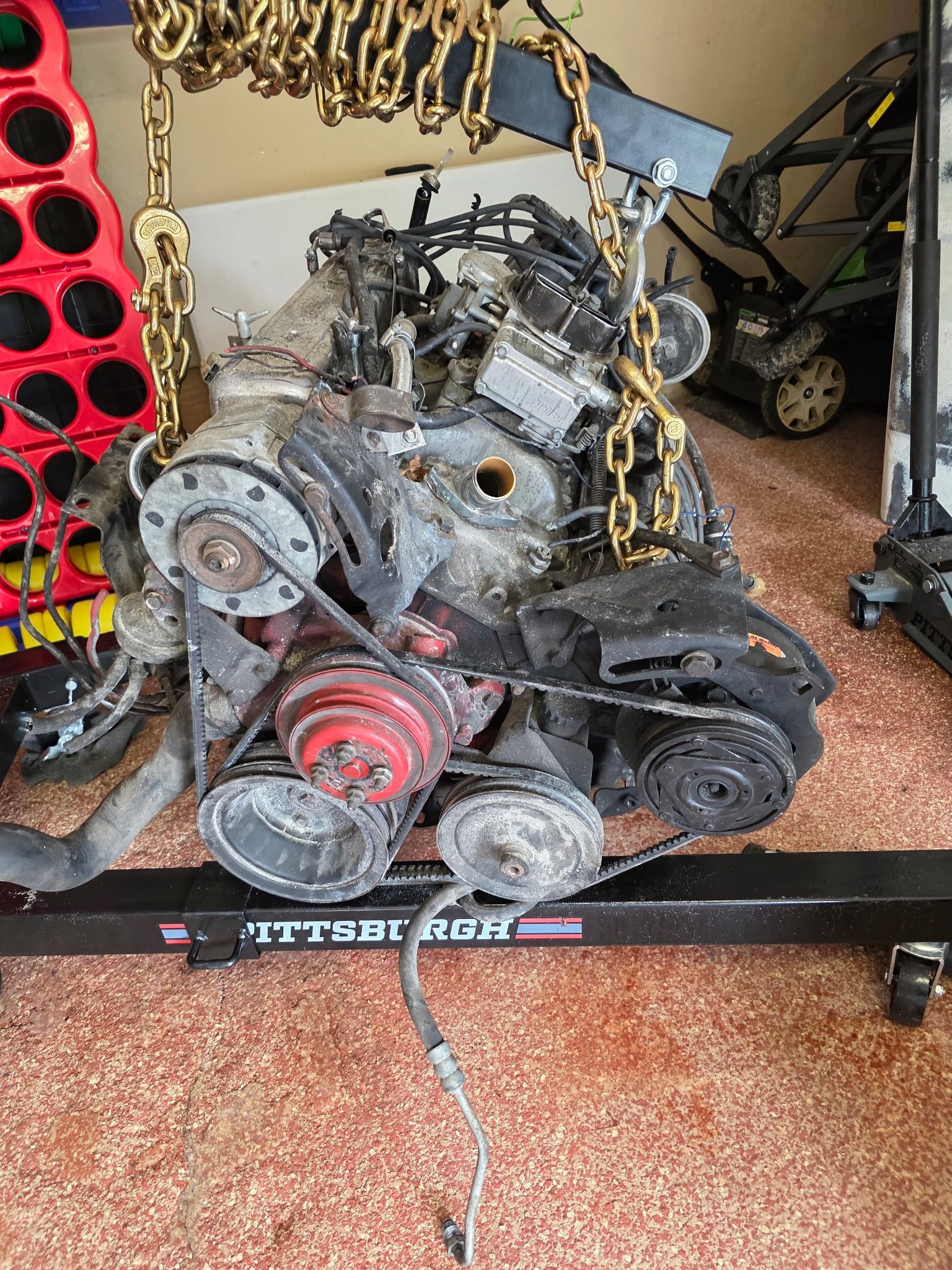 305 Chevy C10 Engine And Transmission