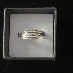 Silver Color Ring Size 6