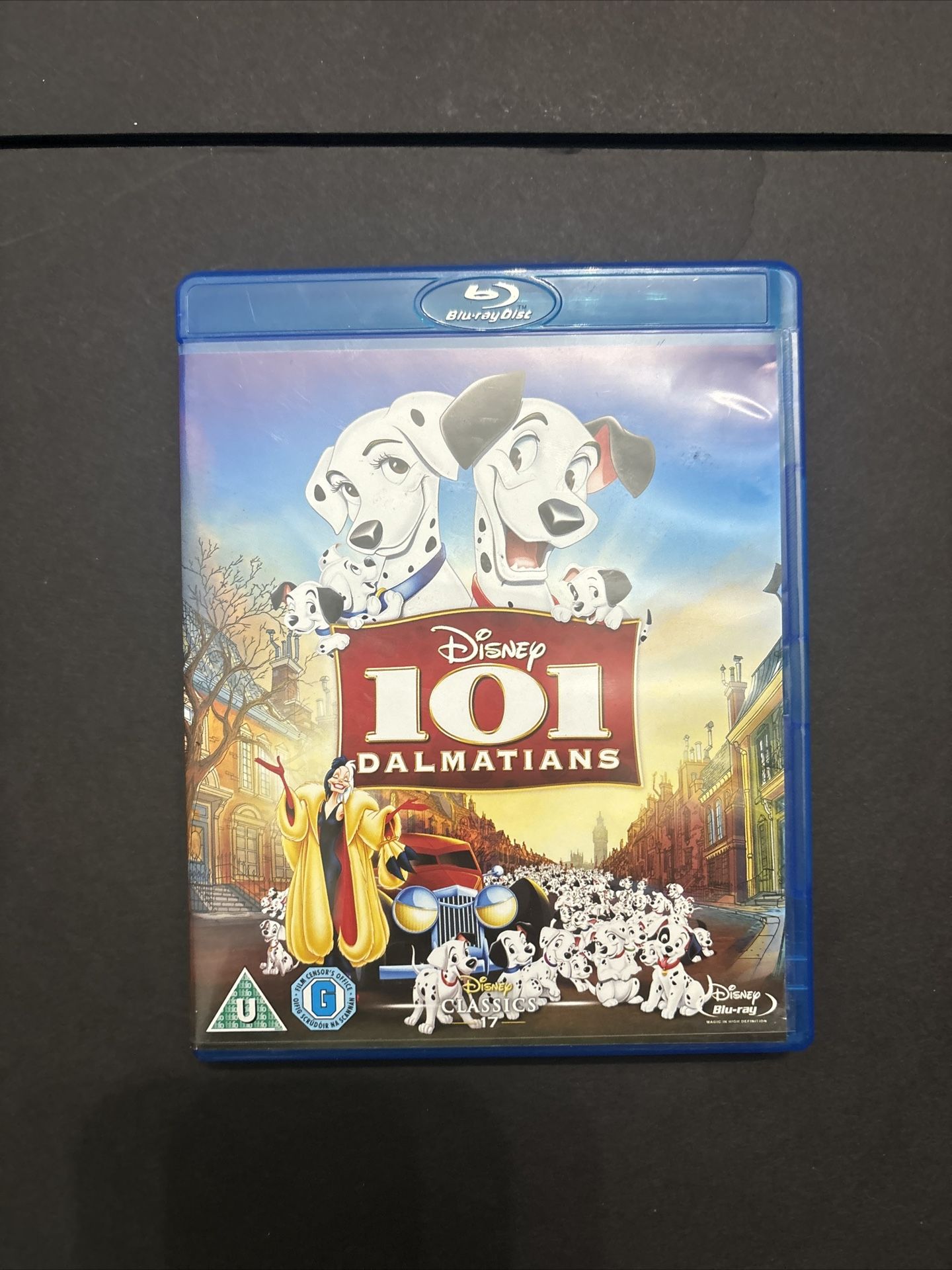 Blu-ray Movies DVD Disney 101 Dalmatians. Classics 17