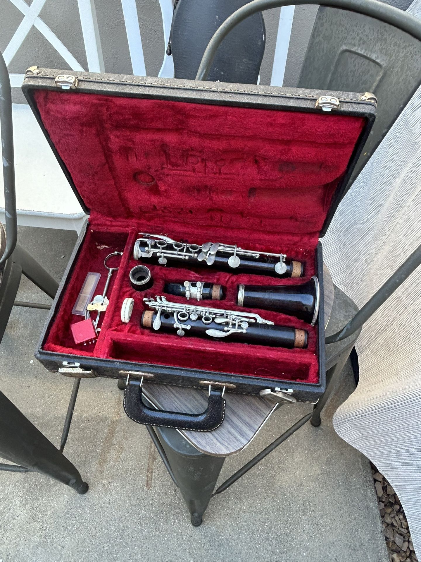 Noblet FRANCE Normandy "SPECIAL" Wood CLARINET Leblanc Case **PROJECT