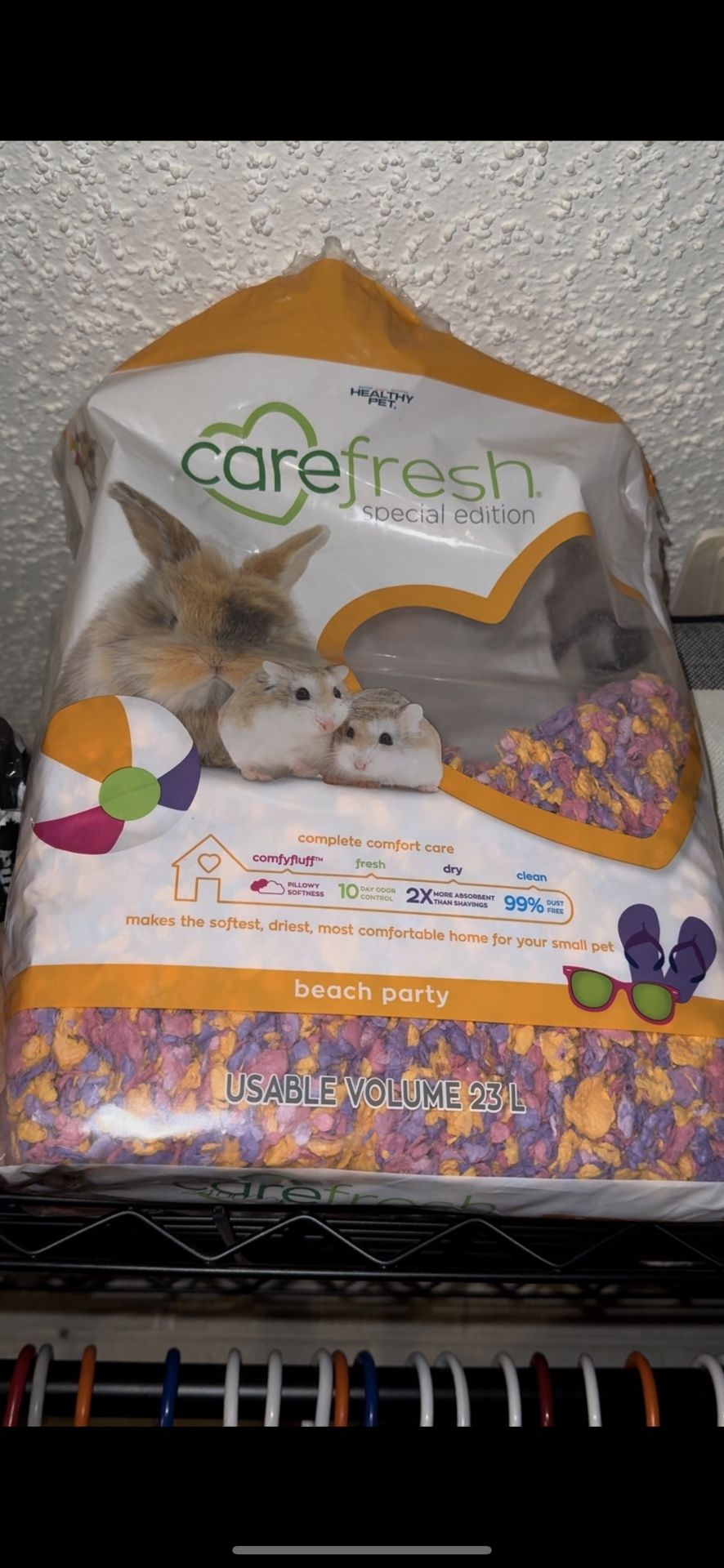 Half A Bag Of Hamster Bedding