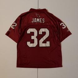 NFL Arizona Cardinals Larry James jersey in size L