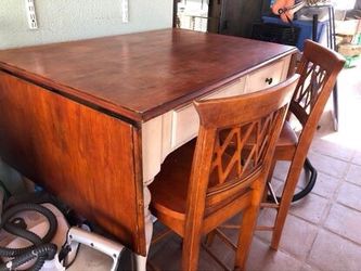 High Expandable Dinning Table With Lifting Leafs