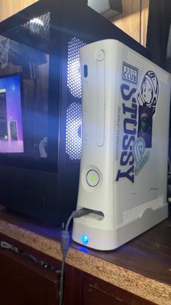 Microsoft Xbox 360 Console with Stickers