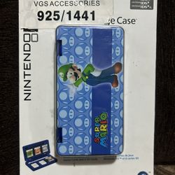Nintendo DS / DSi / DS Lite Game Card Storage Case Luigi Super Mario | PowerA