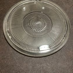 Vintage Jeannette Cake Plate